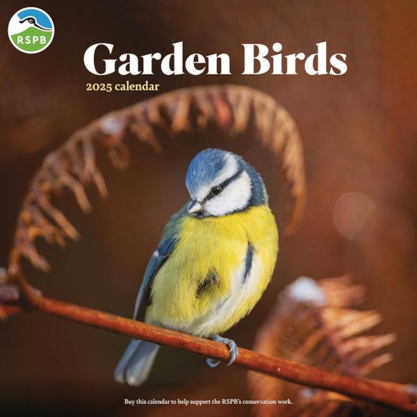 RSPB Garden Birds 2025 Calendar